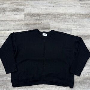 Dear John Women's Classic Black Crew Neck Sweater